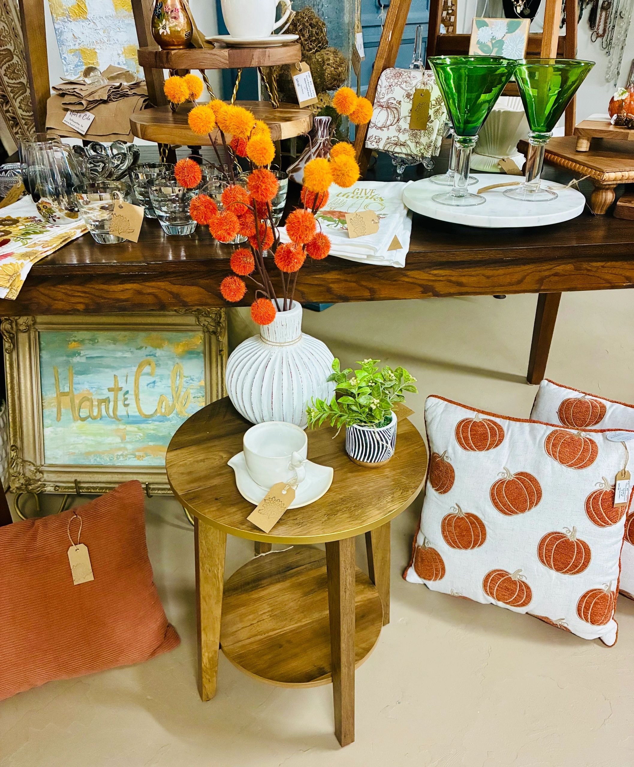 Hart & Cole in-store decor display